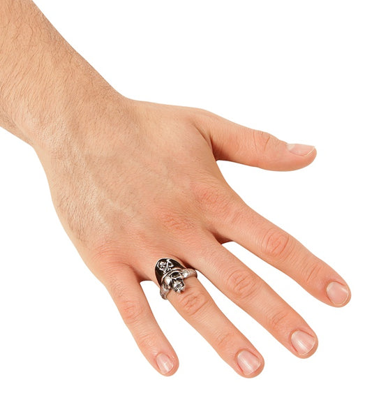 Pirate Captain Skull Ring