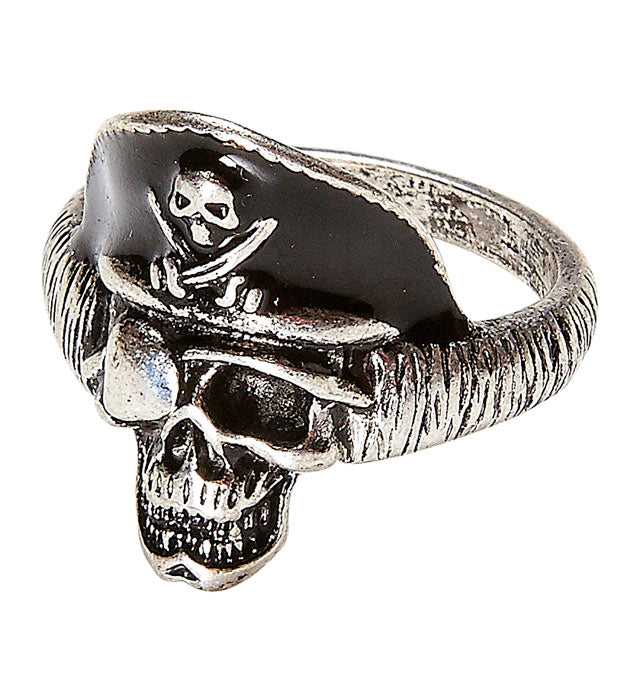Pirate Captain Skull Ring