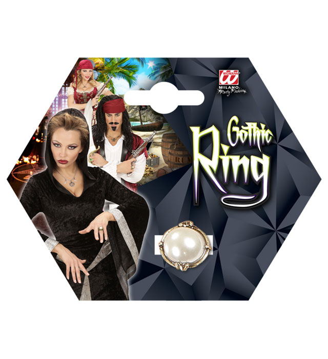 Gold Ring With Pearl