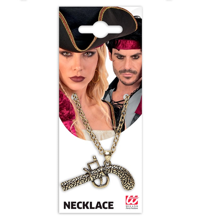 Pirate Pistol Necklace