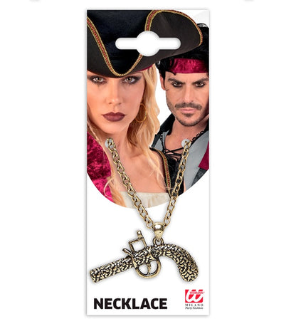 Pirate Pistol Necklace