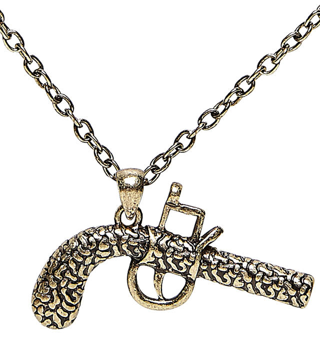 Pirate Pistol Necklace