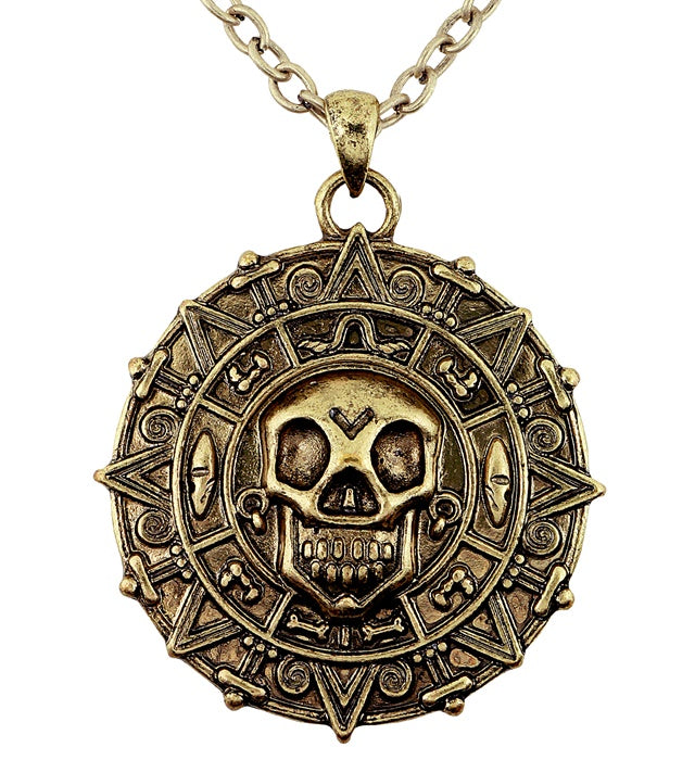 Skull Compass Necklace