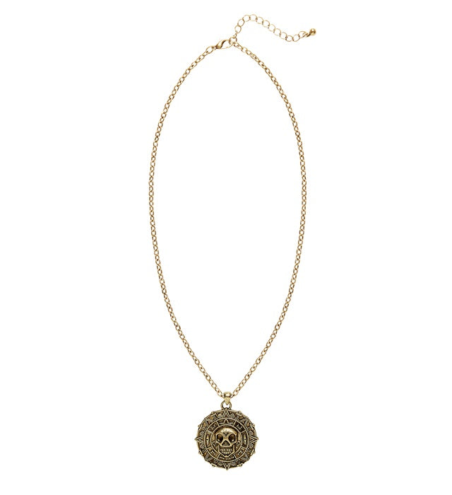 Skull Compass Necklace