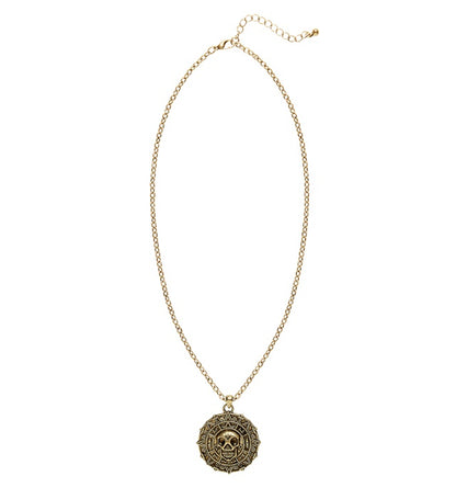Skull Compass Necklace