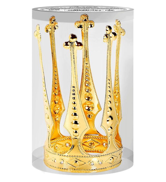 Gold Alluminium Mini Crown