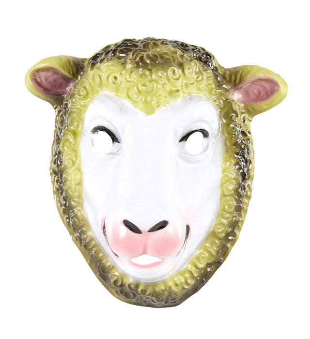 Pvc Sheep Mask Child Size