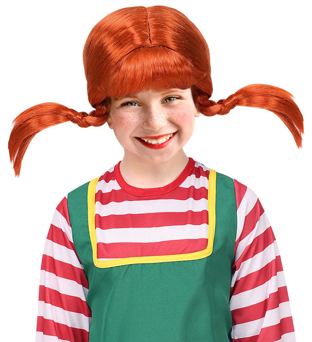 Playful Girl Wig With Bendable Plaits - In Polybag