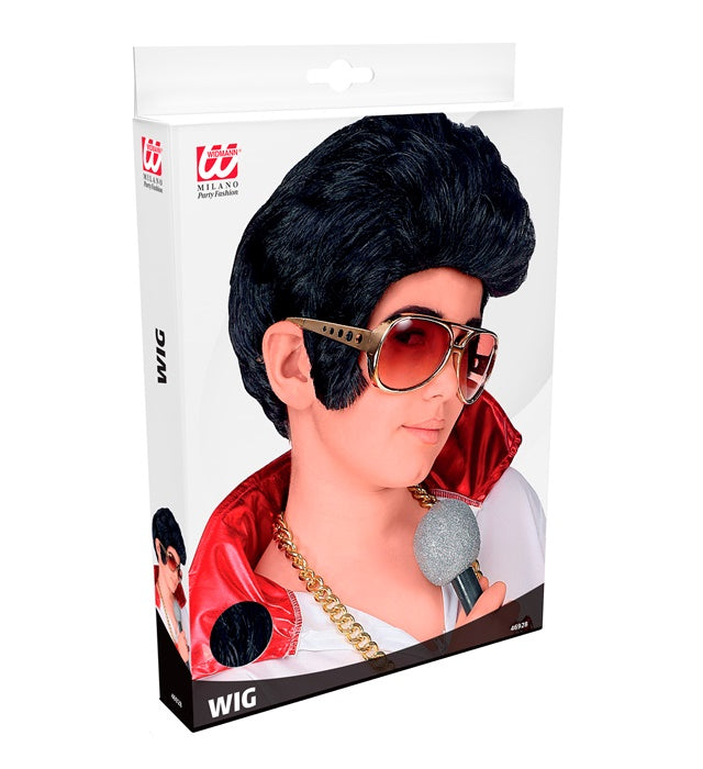 King Of Rock'N'Roll Wig In Box