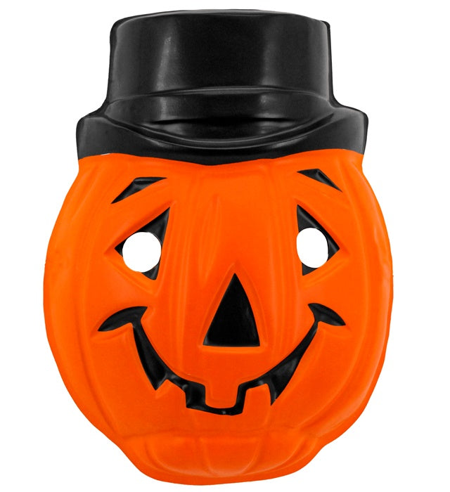Child Size Plastic Pumpkin Mask