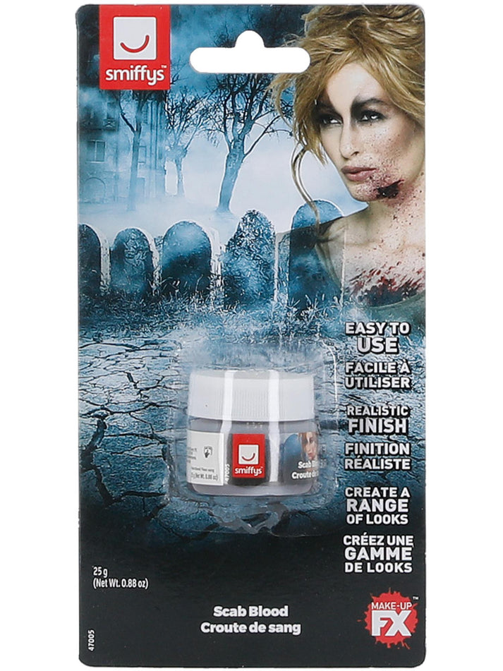 Scab Blood Adult Dark Red 25g Realistic Halloween Accessory