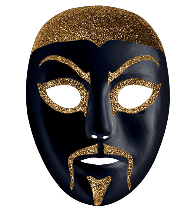 Chinaman Mask Plastic 2 Colors Assorted