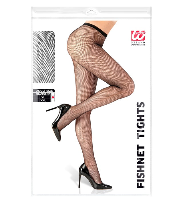 Black Fishnet Pantyhose