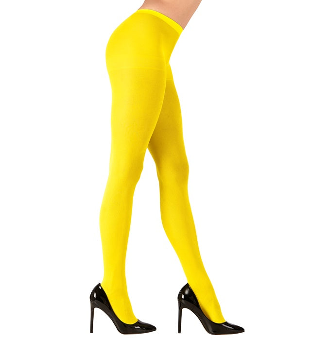 Neon Yellow Pantyhose 40 Den
