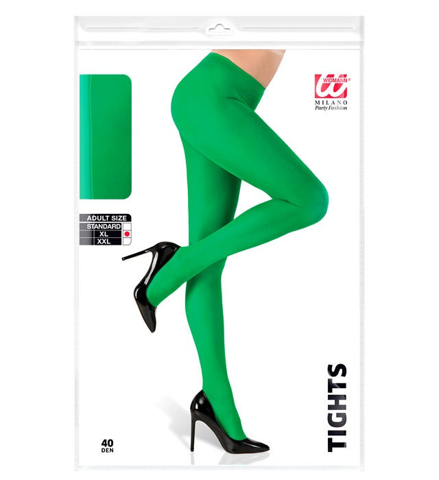 Green Pantyhose 40 Den