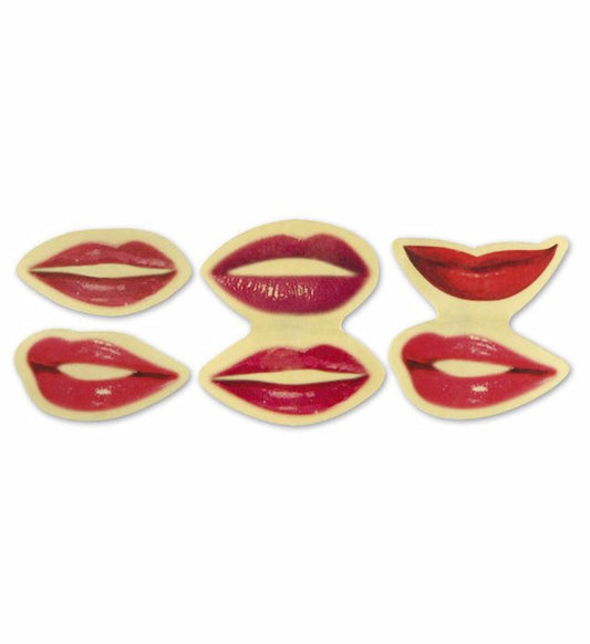 Set Of 4 Kiss Stickers