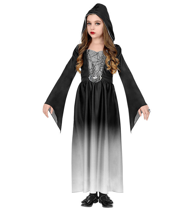 Gothic Lady  Hooded Dress 