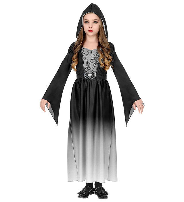Gothic Lady  Hooded Dress 