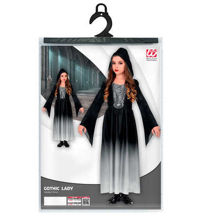 Gothic Lady  Hooded Dress 