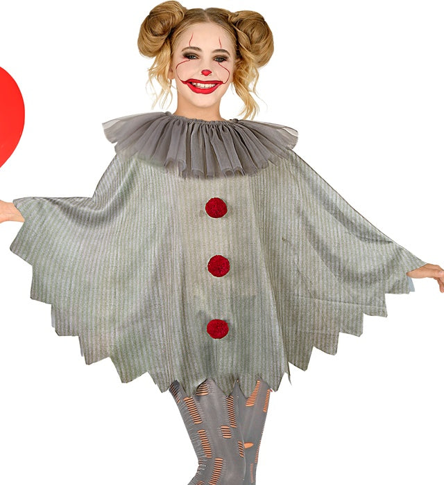 Horror Clown  Poncho 