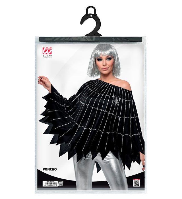 Spider & Web  Poncho 