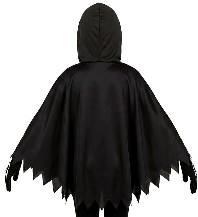 Skeleton  Hooded Poncho 