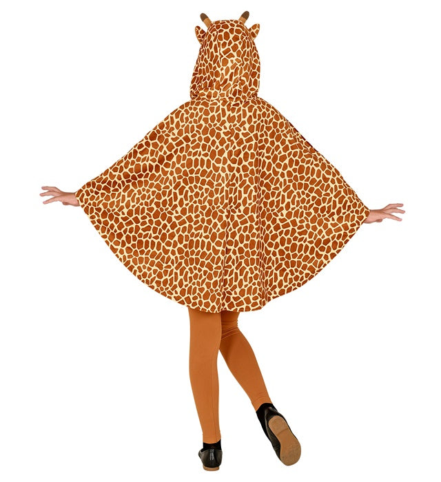 Giraffe  Hooded Poncho 