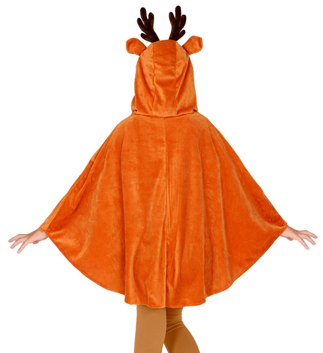 Reindeer  Hooded Poncho 