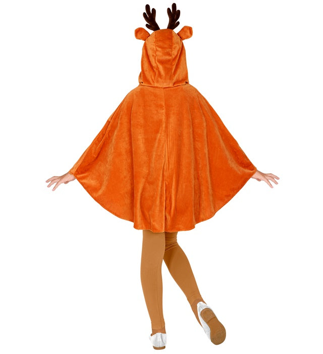 Reindeer  Hooded Poncho 