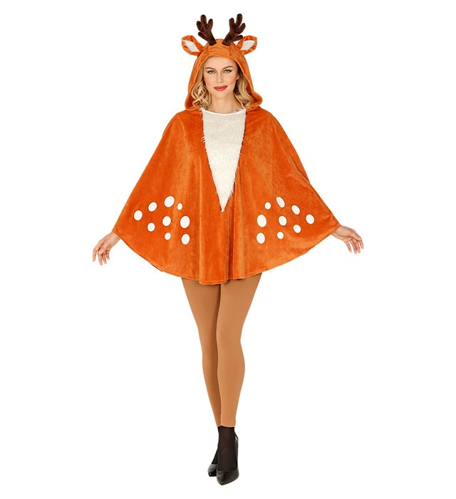 Reindeer  Hooded Poncho 