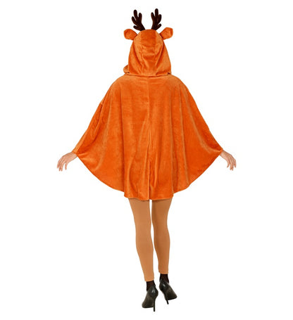 Reindeer  Hooded Poncho 