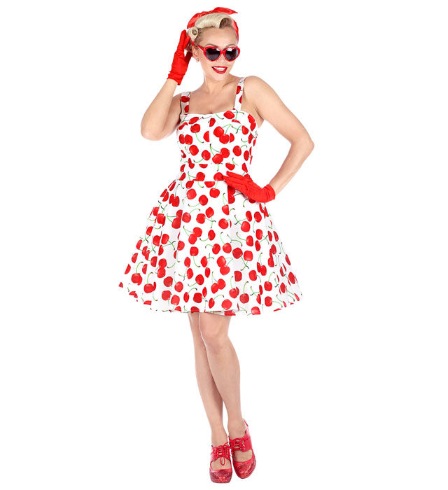 The 50S Fashion  Dress With Petticoat 