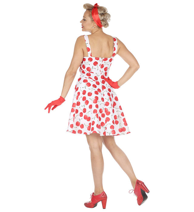 The 50S Fashion  Dress With Petticoat 