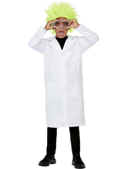 Doctor Scientist Costume Unisex Kids White Lab Coat 4
