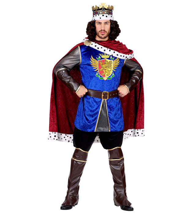 Royal King  Coat, Belt, Cape, Boot Covers, Crown 