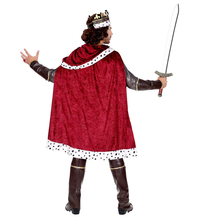 Royal King  Coat, Belt, Cape, Boot Covers, Crown 