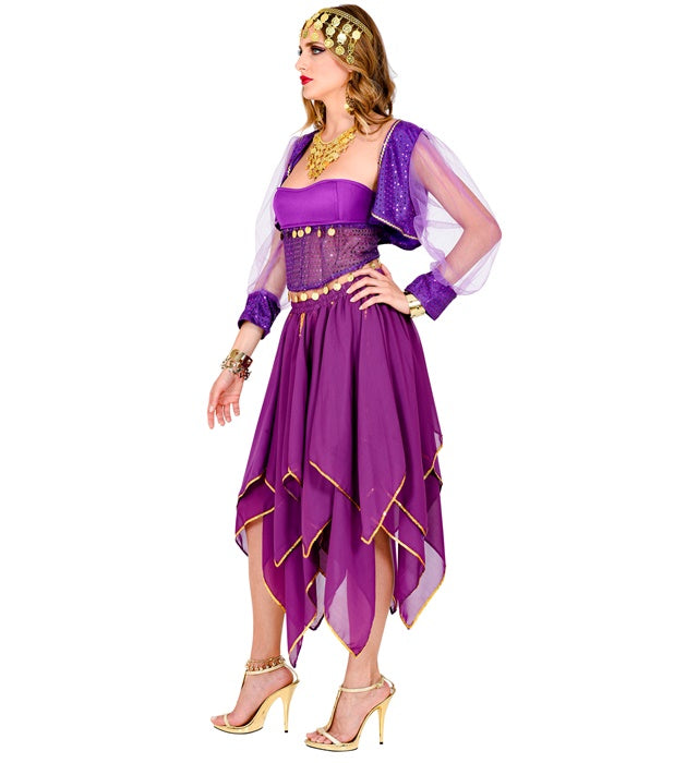 Purple Chiffon Skirt
