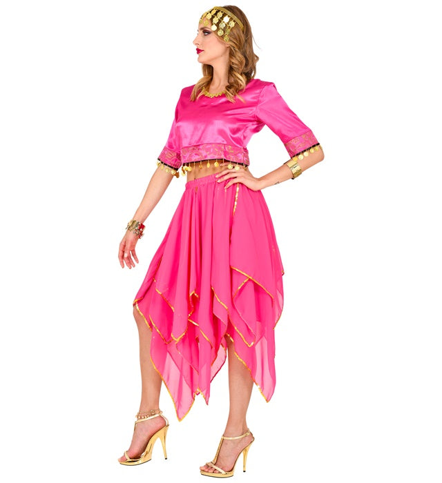 Pink Chiffon Skirt