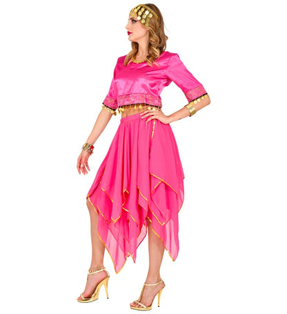 Pink Chiffon Skirt