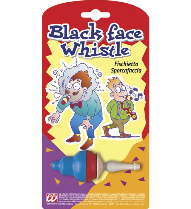 Black Face Whistle