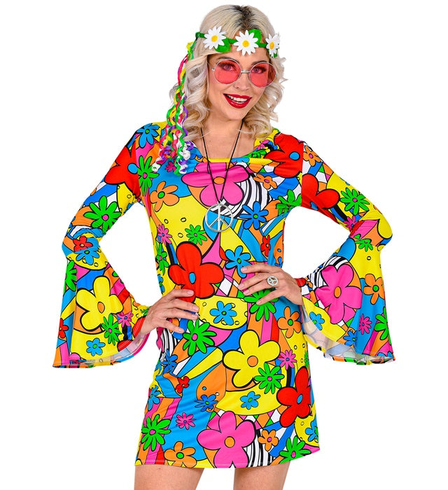 The 60S Fashion - Flower Power”   Dress 