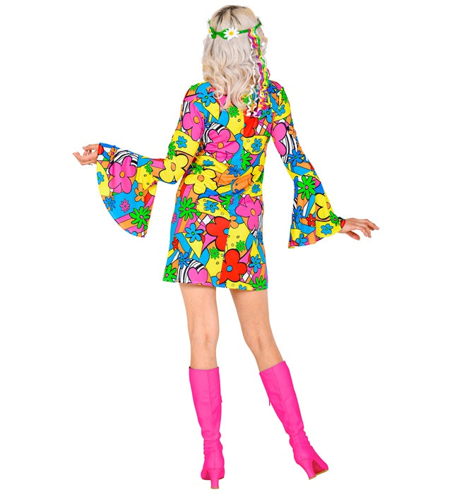 The 60S Fashion - Flower Power”   Dress 