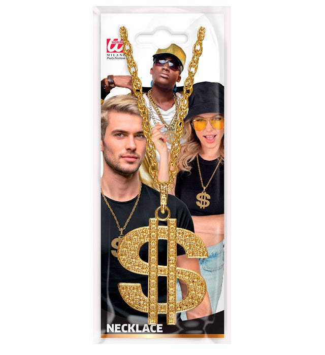 Gold Dollar Necklace