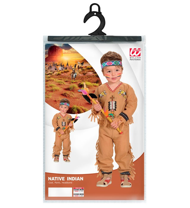 Indian  Coat, Pants, Headband 