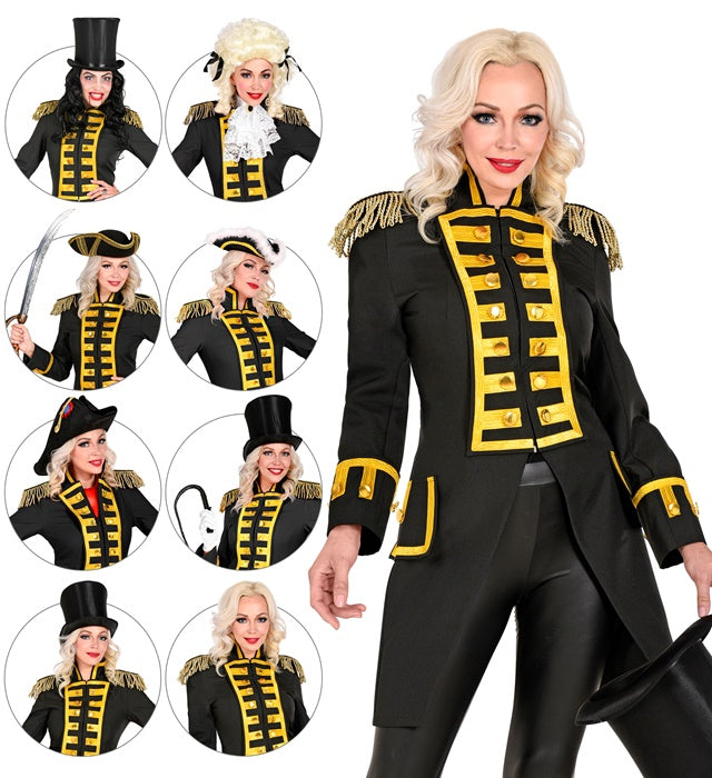 Black Parade Coat For Woman