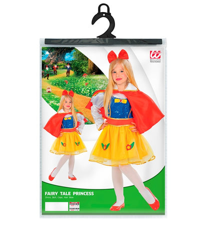 Fairyland Princess  Dress, Belt, Cape, Headband With Ribbon 