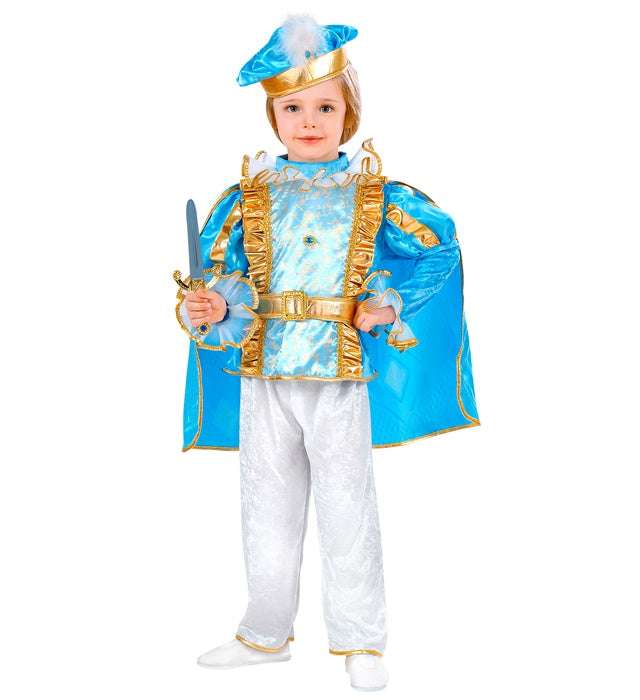 Charming Prince  Coat With Cape, Pants, Belt, Hat 