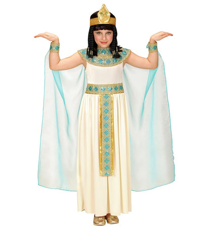 Cleopatra  Dress With Belt, Collar, Cuffs, Headpiece, Cape 