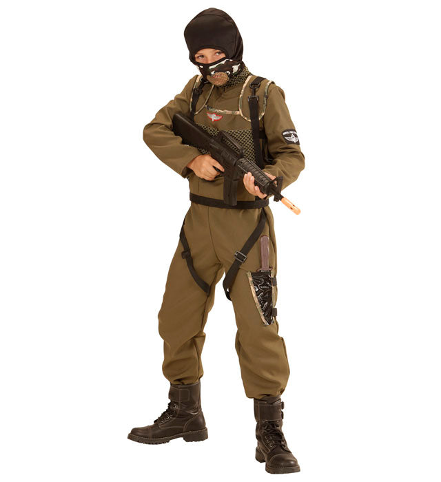Special Forces Parachuter  Overalls, Vest, Hood 