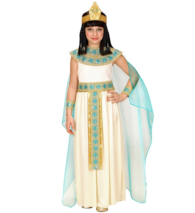 Cleopatra  Dress With Belt, Collar, Cuffs, Headpiece, Cape 